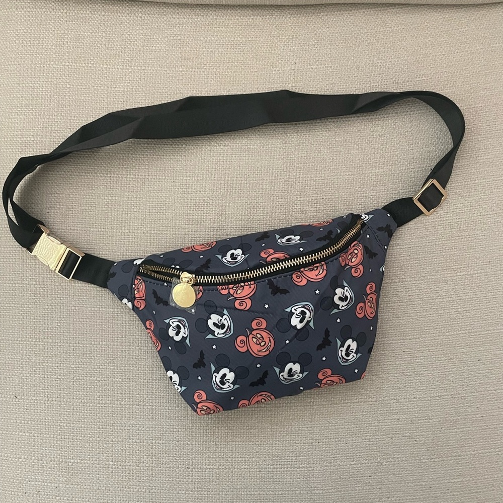 Halloween Mickey nylon Fanny pack